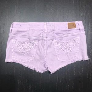 American Eagle Jean Shorts | Size 6 | Lilac